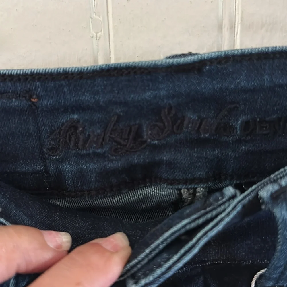 Funky Soul High-Rise Double-Button Flare Jeans Size: 1 Junior